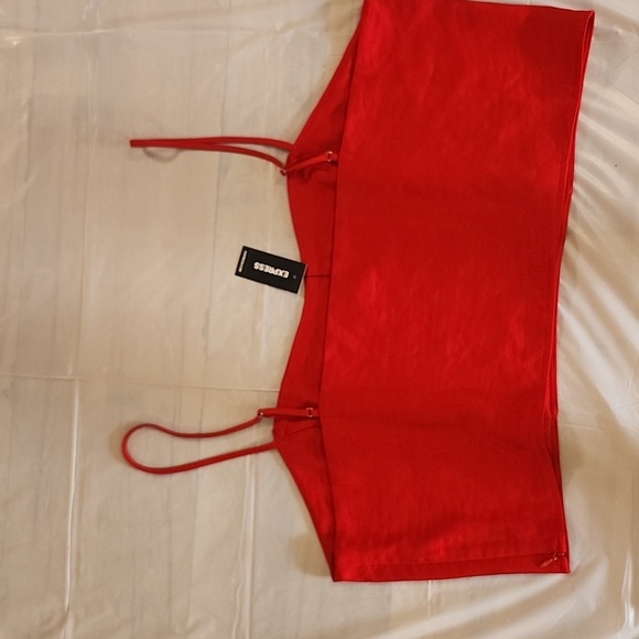 Express Red Women's Top - Picture 8 of 8